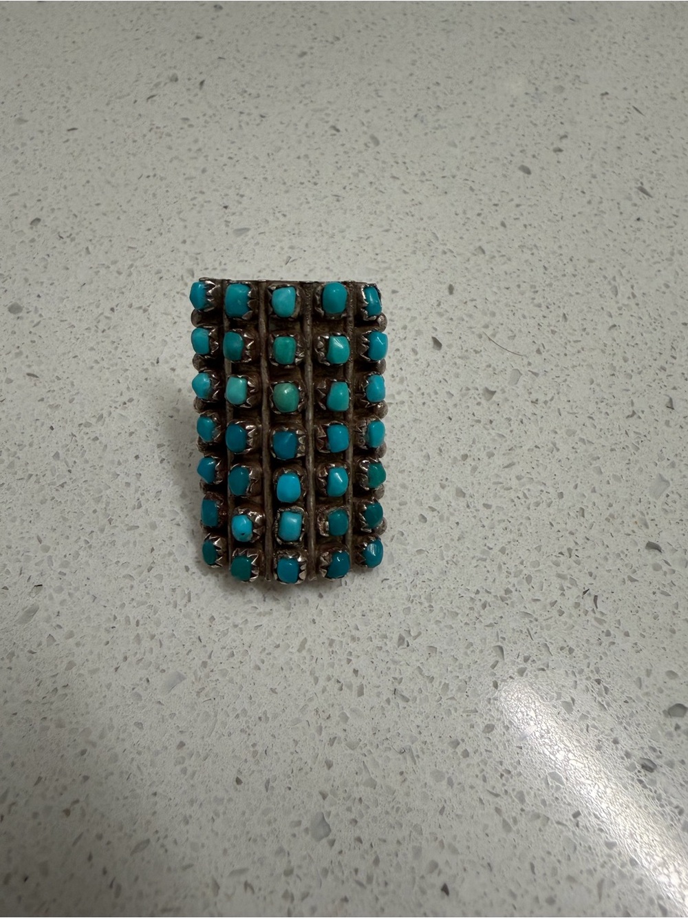 Vintage Turquoise Zuni ring size 6
